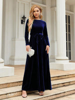 Maxi Jurk met Ceintuur en Luxe Look - Maxi Dresses - Jurkjes.co