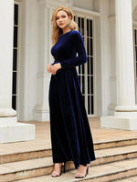 Maxi Jurk met Ceintuur en Luxe Look - Maxi Dresses - Jurkjes.co