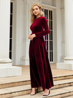 Maxi Jurk met Ceintuur en Luxe Look - Maxi Dresses - Jurkjes.co