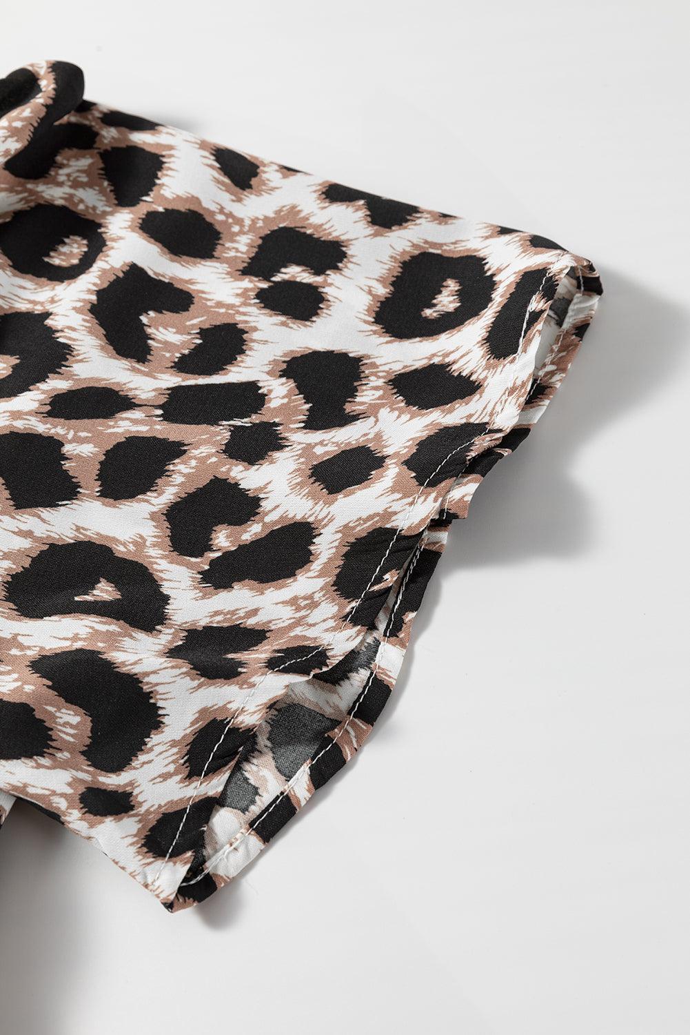 Maxi Jurk met Dierenprint en V-hals - Maxi Dresses - Jurkjes.co