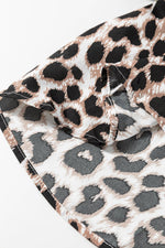 Maxi Jurk met Dierenprint en V-hals - Maxi Dresses - Jurkjes.co