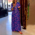 Maxi Jurk met Effen Ontwerp - Dresses - Jurkjes.co