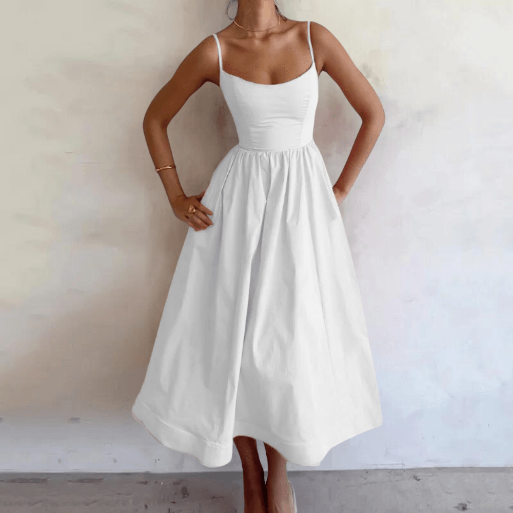 Maxi Jurk met Effen Ontwerp - Women Summer Dress - Jurkjes.co