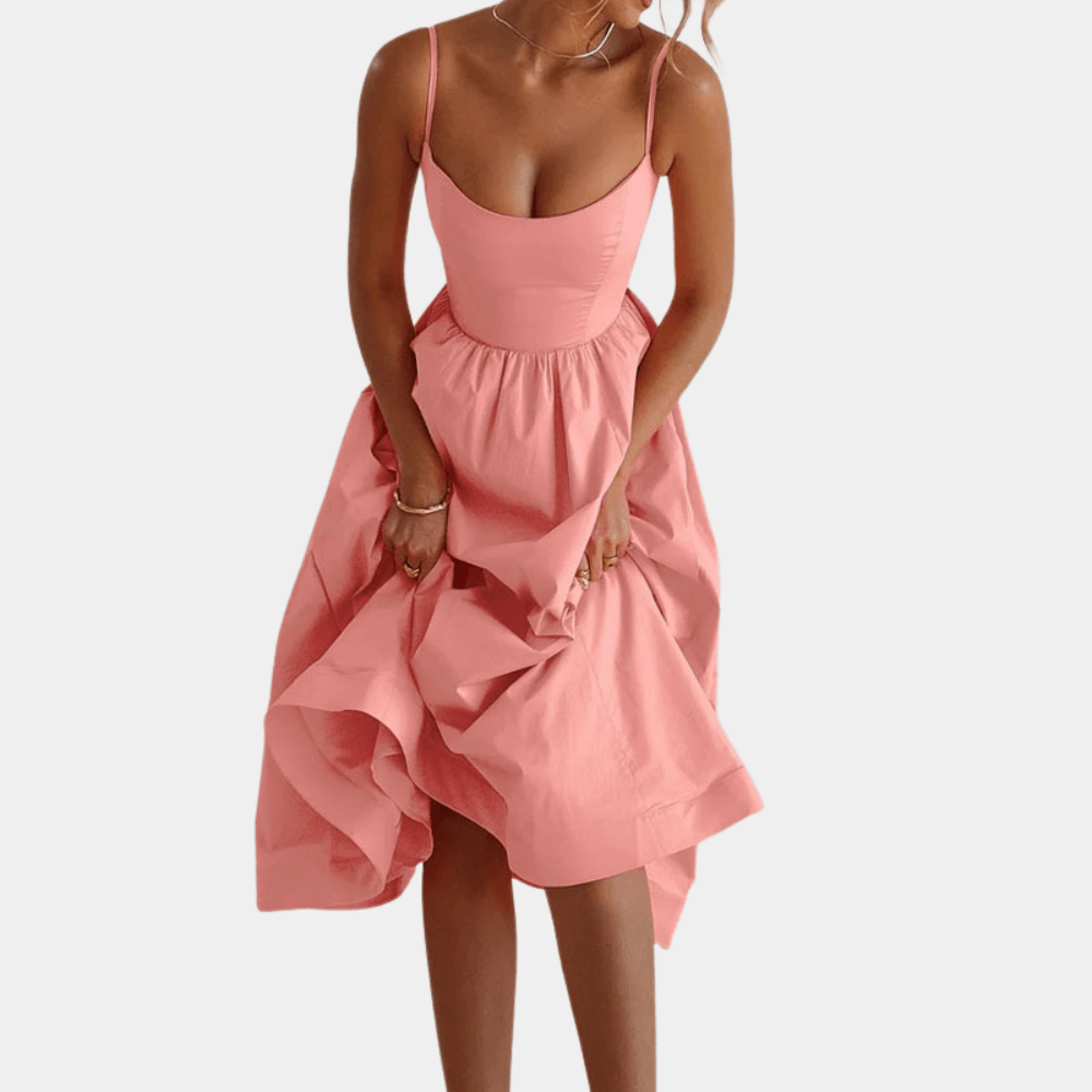 Maxi Jurk met Effen Ontwerp - Women Summer Dress - Jurkjes.co