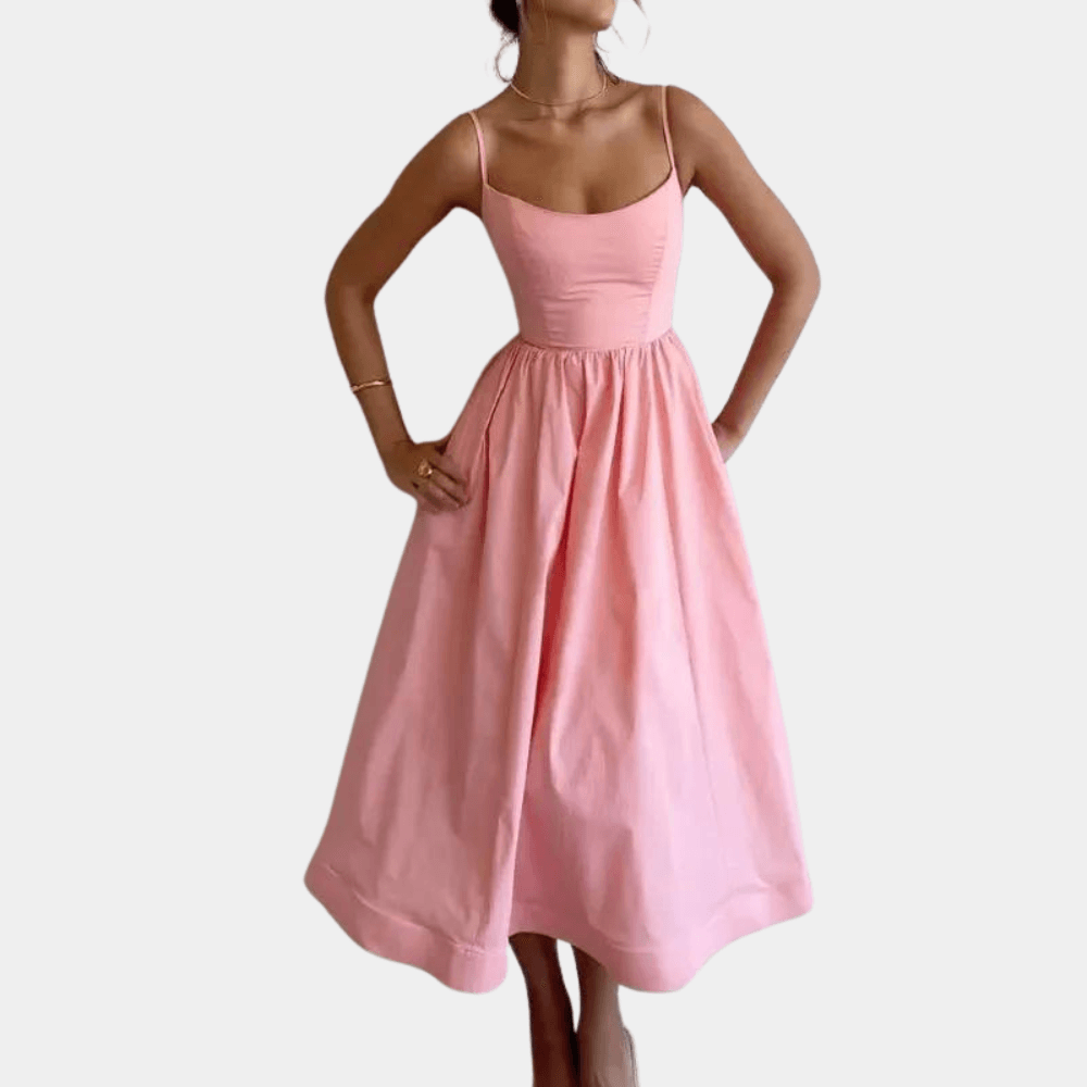 Maxi Jurk met Effen Ontwerp - Women Summer Dress - Jurkjes.co