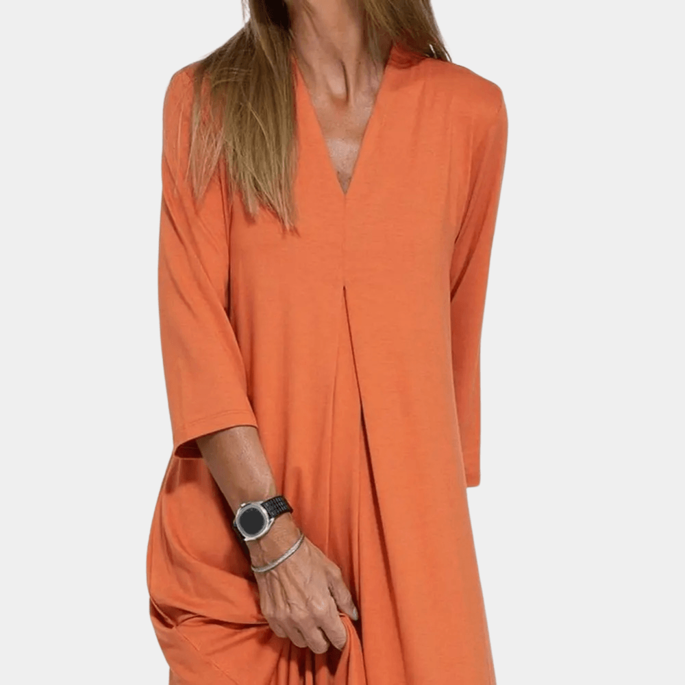 Maxi Jurk met Elegante Snit - Women Summer Dress - Jurkjes.co