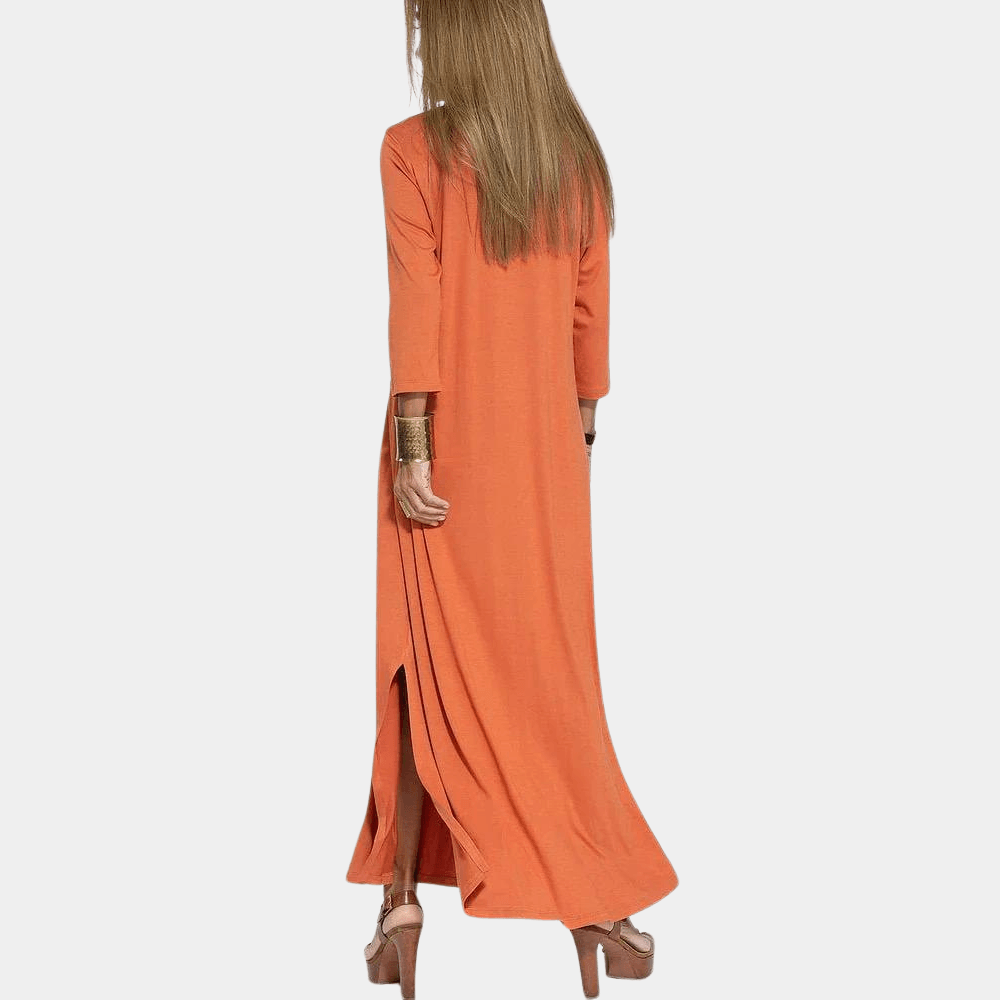 Maxi Jurk met Elegante Snit - Women Summer Dress - Jurkjes.co