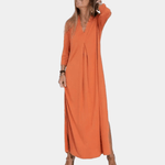 Maxi Jurk met Elegante Snit - Women Summer Dress - Jurkjes.co