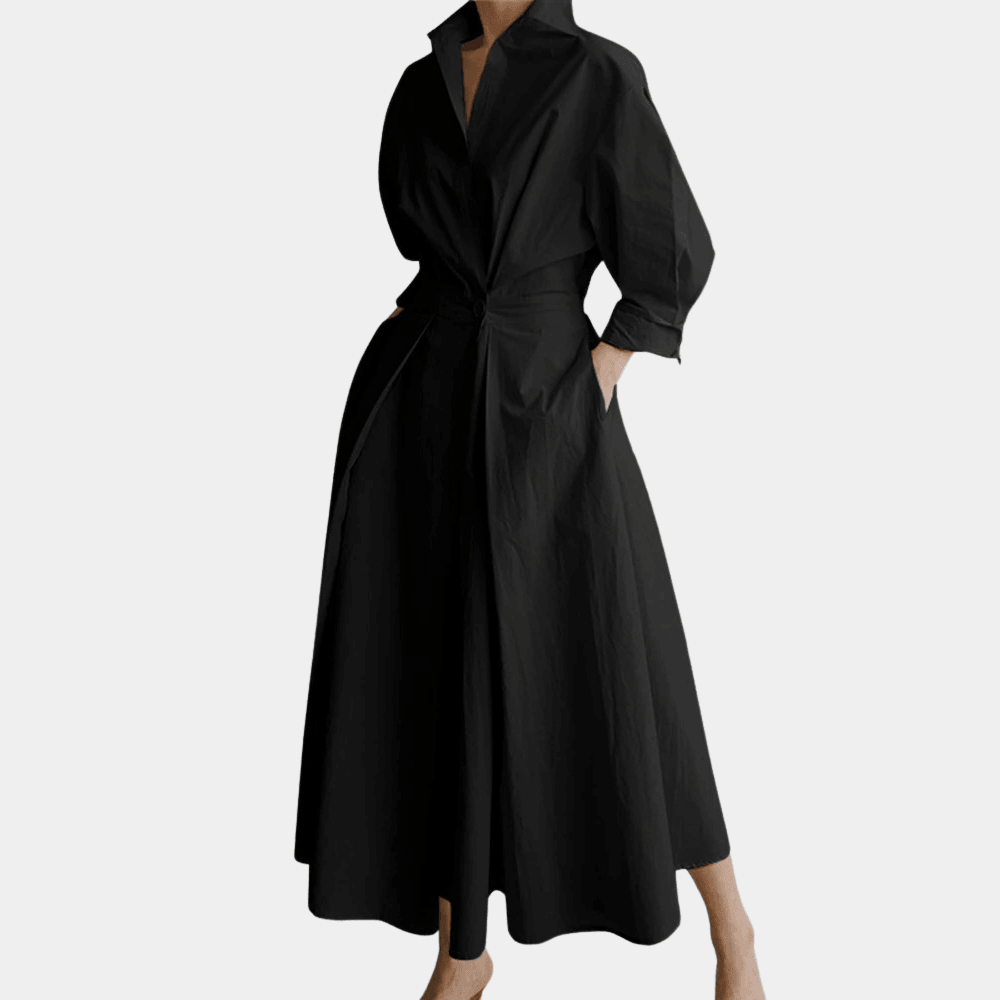 Maxi Jurk met Elegante V-hals - Women Summer Dress - Jurkjes.co