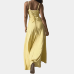 Maxi Jurk met Gedrapeerde Voorkant - CB - Dresses - Jurkjes.co