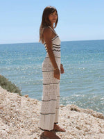 Maxi Jurk met Geometrisch Haakpatroon - Group13 - Jurkjes.co