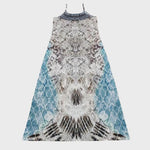 Maxi Jurk met Geometrisch Patroon - Dresses - Jurkjes.co