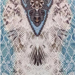 Maxi Jurk met Geometrisch Patroon - Dresses - Jurkjes.co