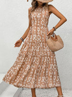Maxi Jurk met Geometrisch Patroon - Maxi Dresses - Jurkjes.co