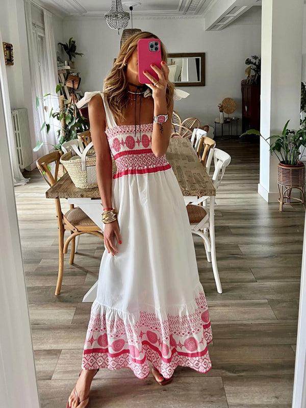 Maxi Jurk met Geometrisch Patroon - Maxi Dresses - Jurkjes.co