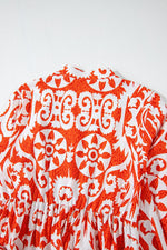 Maxi Jurk met Geometrisch Patroon - Maxi Dresses - Jurkjes.co