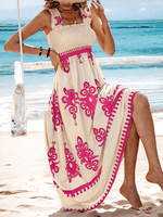 Maxi Jurk met Geometrisch Patroon - Maxi Dresses - Jurkjes.co