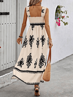 Maxi Jurk met Geometrisch Patroon - Maxi Dresses - Jurkjes.co