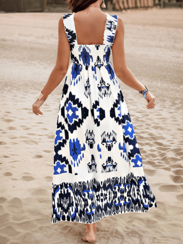 Maxi Jurk met Geometrisch Patroon - Maxi Dresses - Jurkjes.co