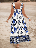 Maxi Jurk met Geometrisch Patroon - Maxi Dresses - Jurkjes.co