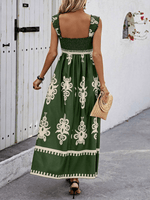 Maxi Jurk met Geometrisch Patroon - Maxi Dresses - Jurkjes.co