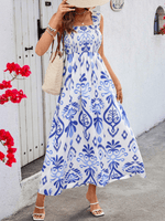 Maxi Jurk met Geometrisch Patroon - Maxi Dresses - Jurkjes.co