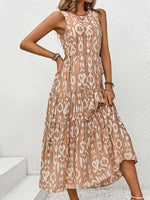 Maxi Jurk met Geometrisch Patroon - Maxi Dresses - Jurkjes.co