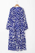 Maxi Jurk met Geometrisch Patroon - Maxi Dresses - Jurkjes.co