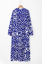 Maxi Jurk met Geometrisch Patroon - Maxi Dresses - Jurkjes.co