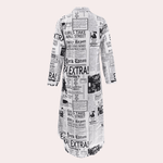 Maxi Jurk met Geometrische Print - Women Summer Dress - Jurkjes.co