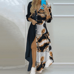 Maxi Jurk met Geometrische Print - Women Summer Dress - Jurkjes.co