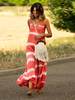 Maxi Jurk met Gestreept Design - Maxi Dresses - Jurkjes.co