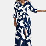 Maxi Jurk met Gestreept Patroon - CB - Dresses - Jurkjes.co