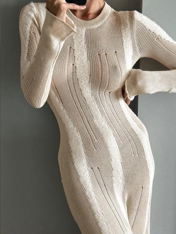 Maxi Jurk met Gestreept Patroon - Group14 - Jurkjes.co