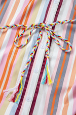 Maxi Jurk met Gestreept Patroon - Maxi Dresses - Jurkjes.co