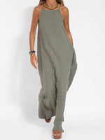 Maxi Jurk met Halterhals en Zijsplit - Maxi Dresses - Jurkjes.co