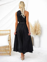 Maxi Jurk met Halternek en Effen Design - Maxi Dresses - Jurkjes.co