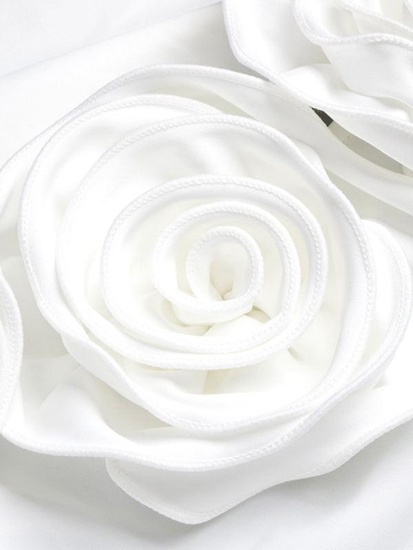 Maxi Jurk met Halternek en Hoge Split - Maxi Dresses - Jurkjes.co