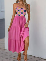 Maxi Jurk met Halternek en Stijlvol Design - Maxi Dresses - Jurkjes.co