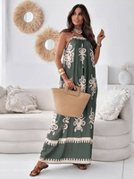 Maxi Jurk met Halternek en Stijlvol Design - Maxi Dresses - Jurkjes.co