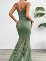 Maxi Jurk met Kanten Overlay - Maxi Dresses - Jurkjes.co