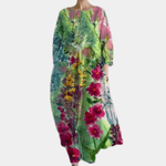 Maxi Jurk met Kleurrijk Patroon - CB - Dresses - Jurkjes.co