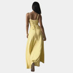 Maxi Jurk met Kunstige Drapering - Women Summer Dress - Jurkjes.co