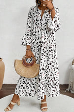 Maxi Jurk met Luipaardprint - Maxi Dresses - Jurkjes.co