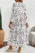 Maxi Jurk met Luipaardprint - Maxi Dresses - Jurkjes.co