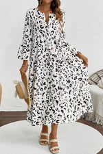 Maxi Jurk met Luipaardprint - Maxi Dresses - Jurkjes.co