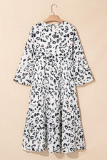 Maxi Jurk met Luipaardprint - Maxi Dresses - Jurkjes.co