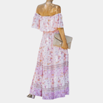 Maxi Jurk met Luxe Tie-Dye Ontwerp - Women Summer Dress - Jurkjes.co