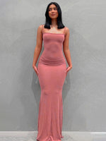 Maxi Jurk met Nauwsluitende Pasvorm - Maxi Dresses - Jurkjes.co