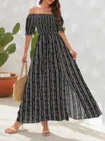 Maxi Jurk met One-Shoulder en Slit - Maxi Dresses - Jurkjes.co